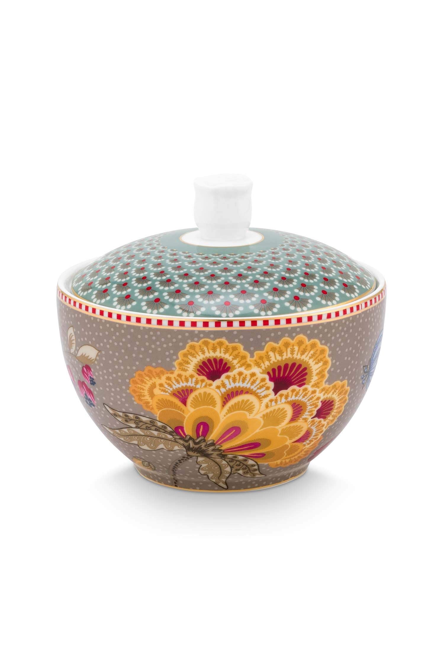 Sucrier Blooming Tales Fantasy Khaki/Bleu 300ml