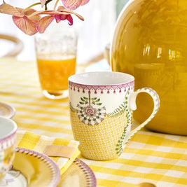 Tasse Lily&Lotus Tiles Jaune 365ml