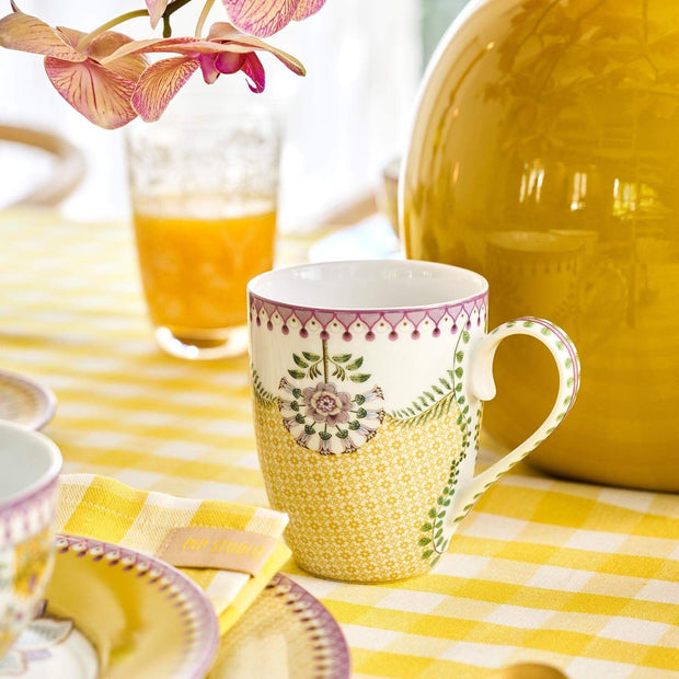 Tasse Lily&Lotus Tiles Jaune 365ml
