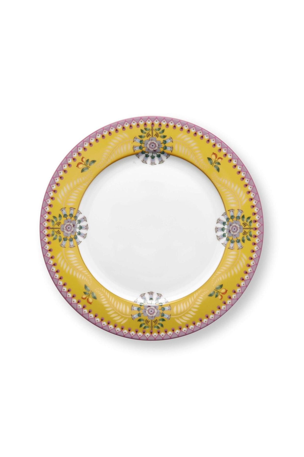 Assiette à Petit Déjeuner Lily&Lotus Jaune