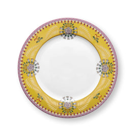 Assiette à Petit Déjeuner Lily&Lotus Jaune
