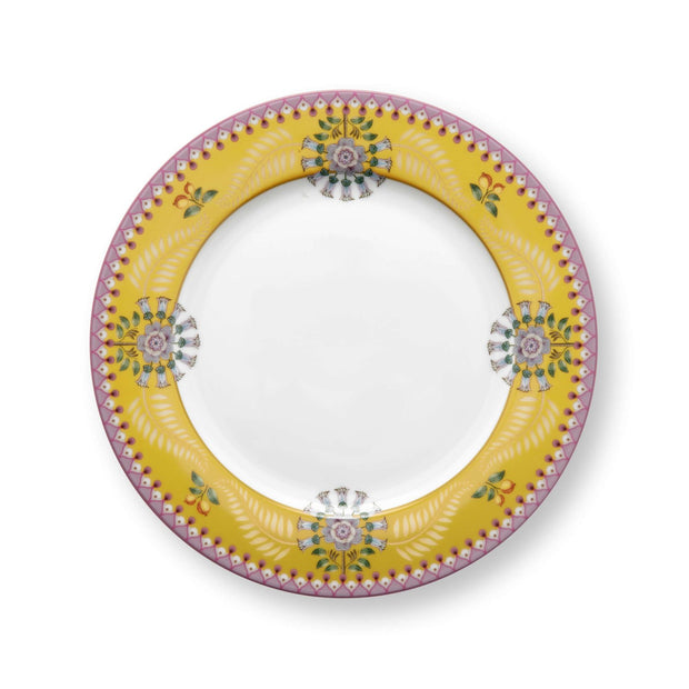 Assiette à Petit Déjeuner Lily&Lotus Jaune