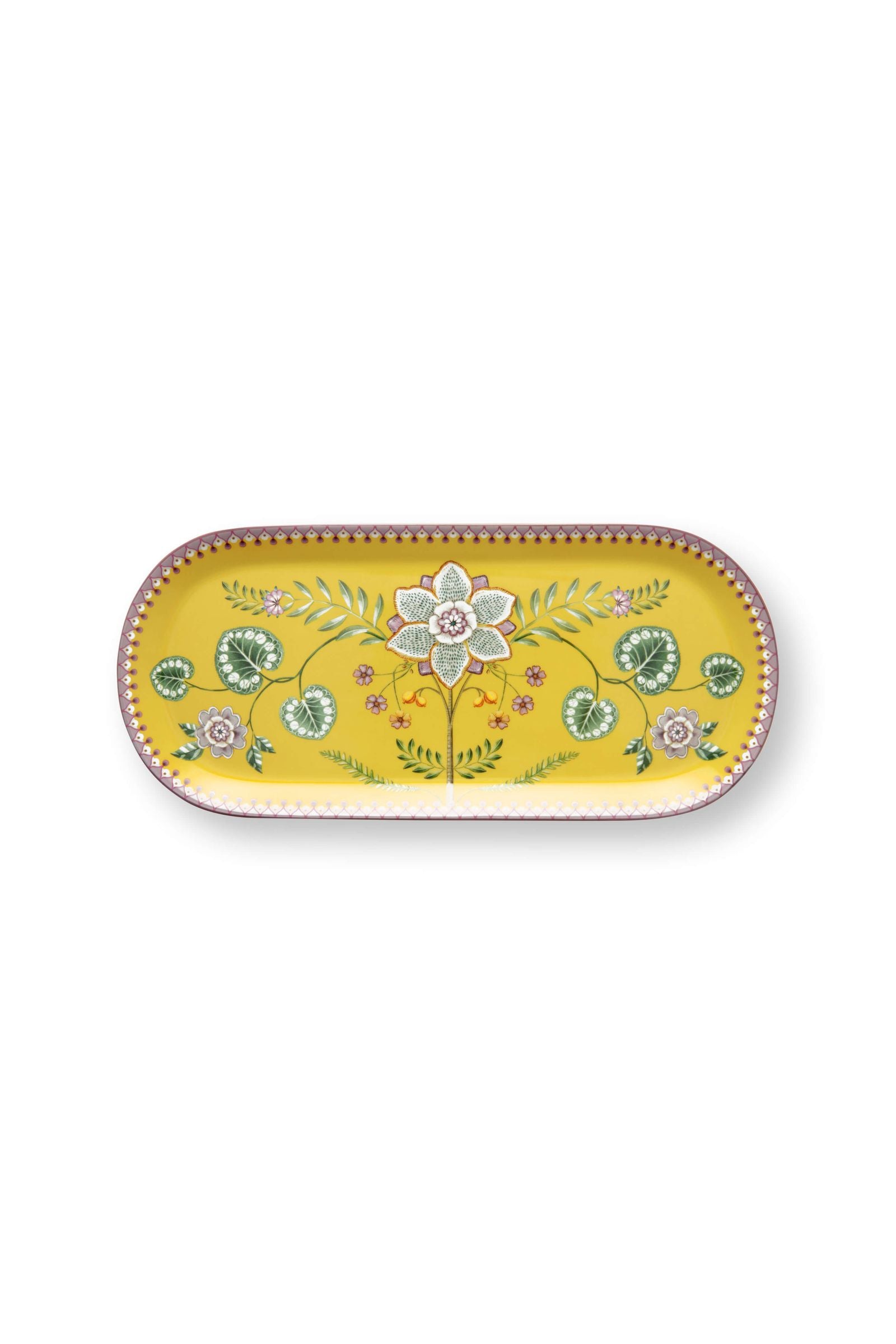 Plateau à Gâteaux Lily&Lotus Jaune