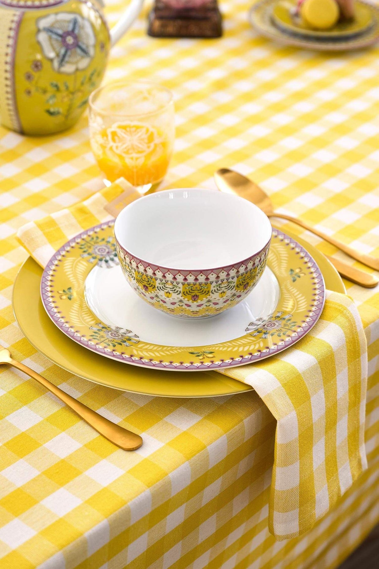 Bol Lily&Lotus Moon Delight Jaune 12cm