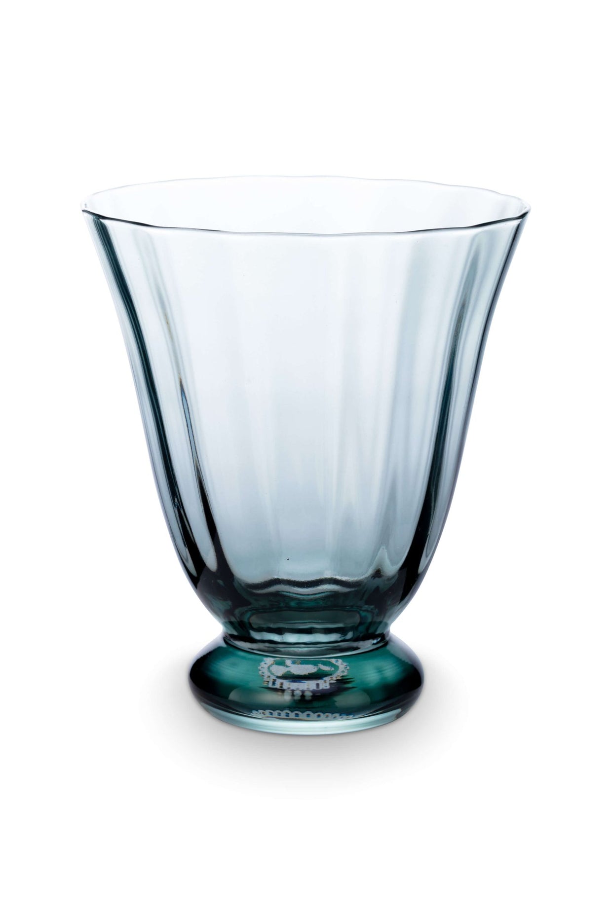 Verre à Eau Tulipe Bleu Foncé 280ml