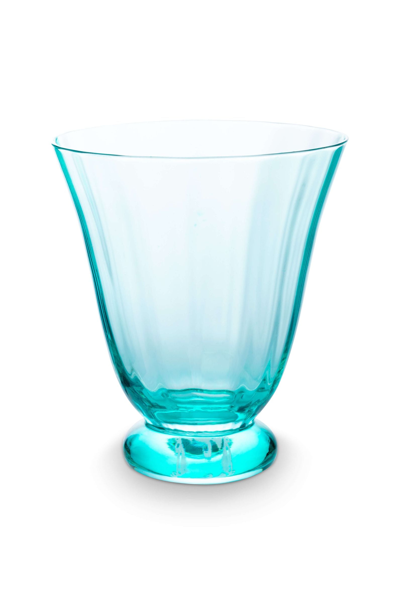 Verre à Eau Tulipe Bleu