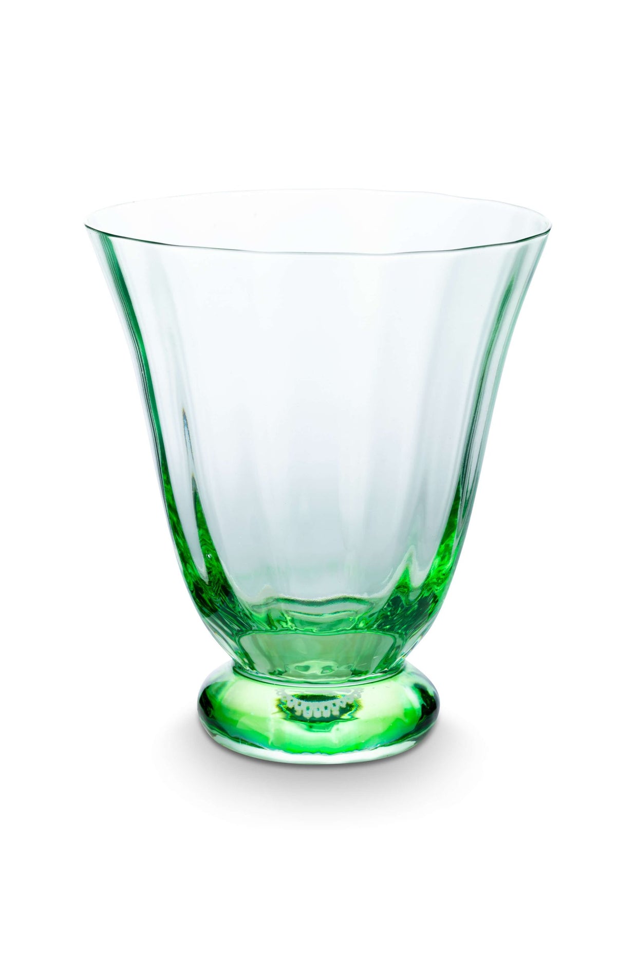 Verre à Eau Tulipe Vert