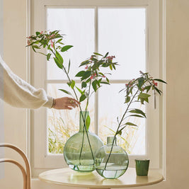 PIP Studio Vase VERRE VERT 35cm