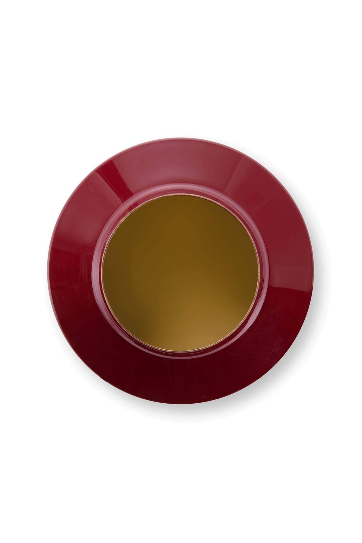 Vase Métal Rouge Foncé 20cm