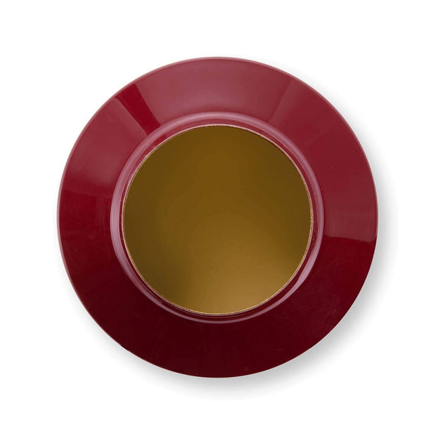 Vase Métal Rouge Foncé 20cm
