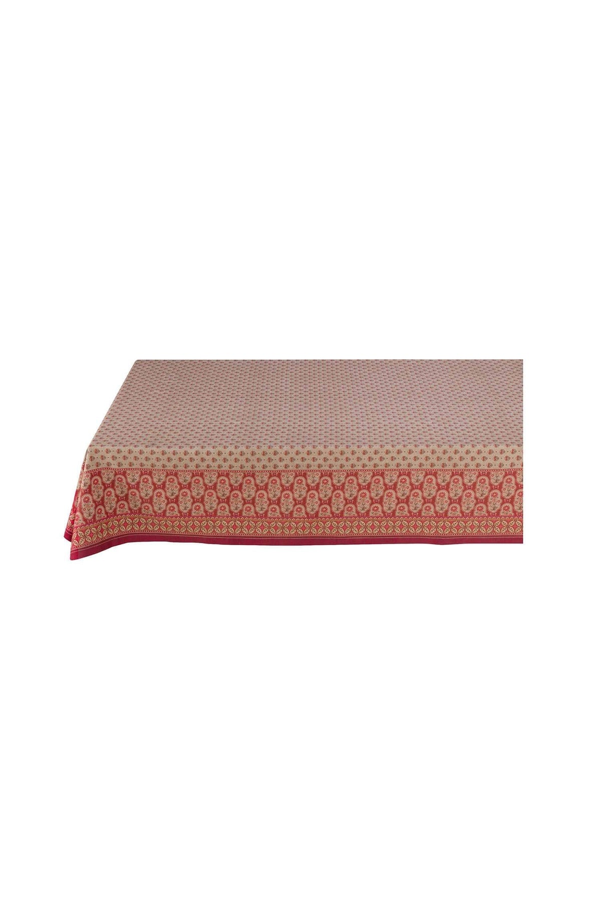 Nappe Blooming Tales Rouge Foncé 150cm x 250cm