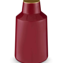 Vase Métal Rouge Foncé 20cm