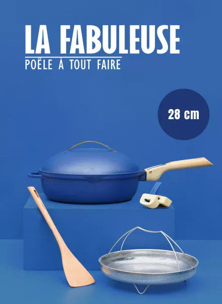 La Fabuleuse poêle 28cm, SAPHIR