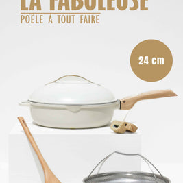La Fabuleuse poêle 24cm, MERINGUE
