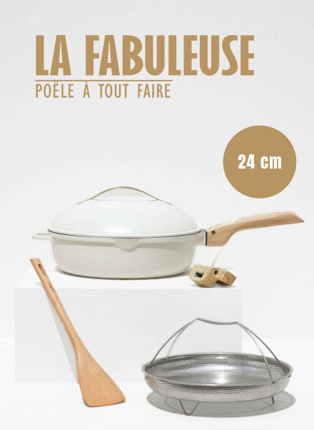 La Fabuleuse poêle 24cm, MERINGUE