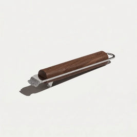 Merveilleuse poignée longue inox Noyer