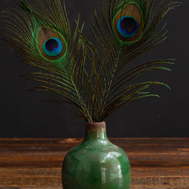 Vase Céramique, Vert Olive, Chehoma