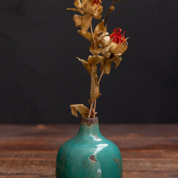 Vase PM 9 cm Vert d'Eau, Chehoma