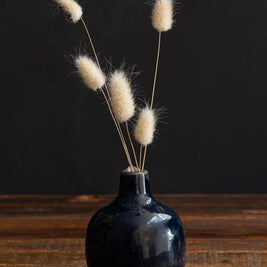 Vase céramique Bleu Marine, Chehoma