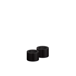 Bougeoir Chrome set de 2