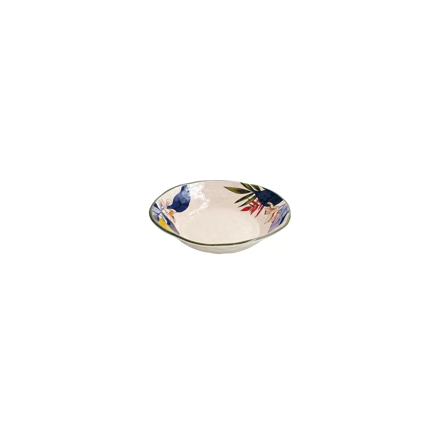 Assiette Creuse 21cm Limu, Rose & Tulipani, MEYHUI