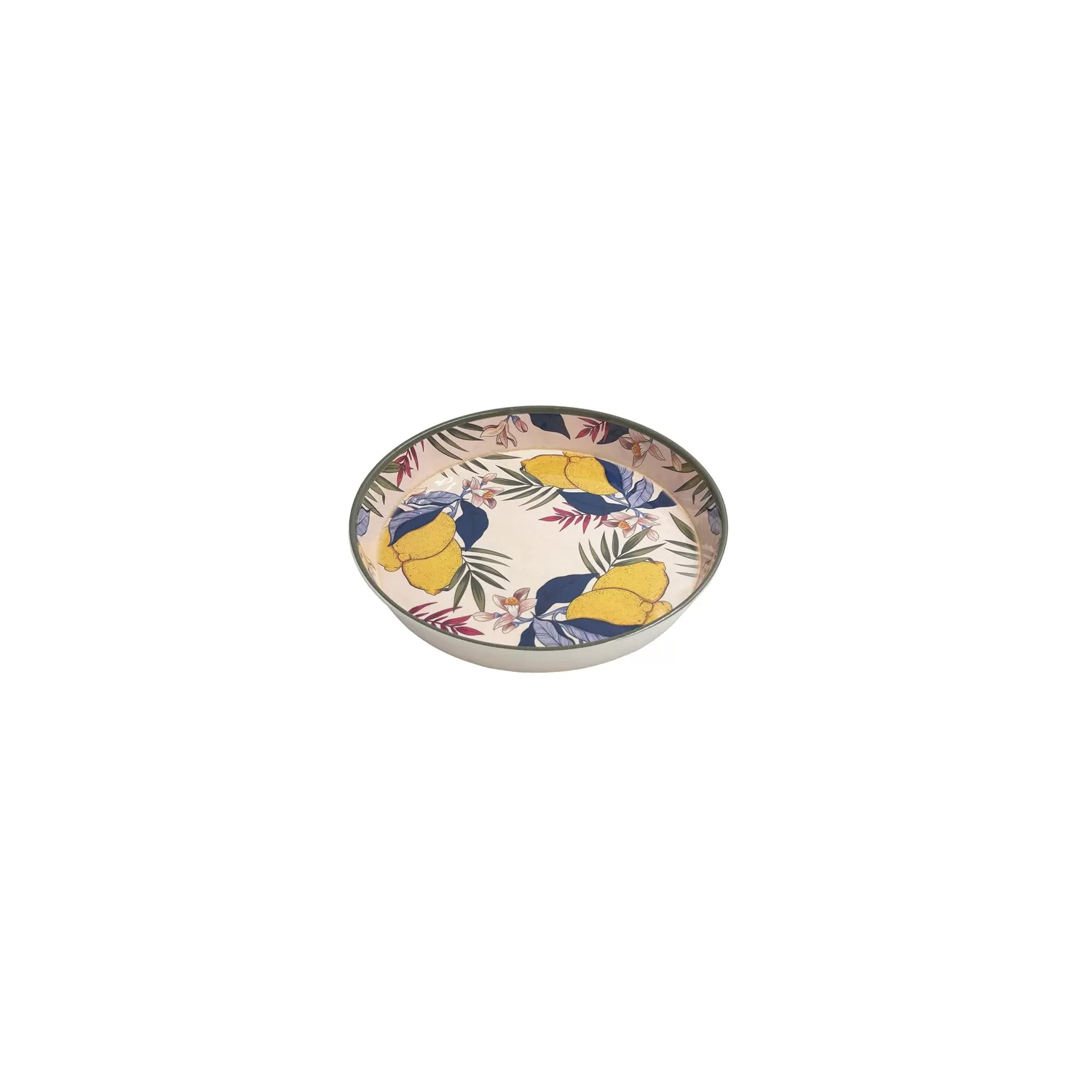 Plat Rond 35cm Limu, Rose & Tulipani, MEYHUI