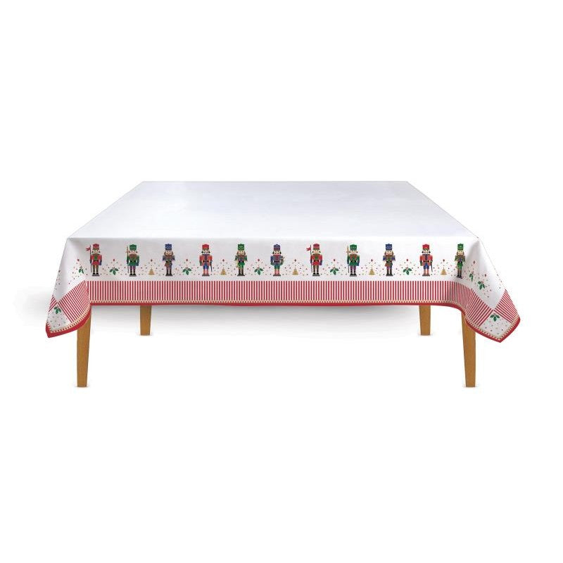 NAPPE 6 PERSONNES 100% COTON 180x145 cm NUTCRACKER