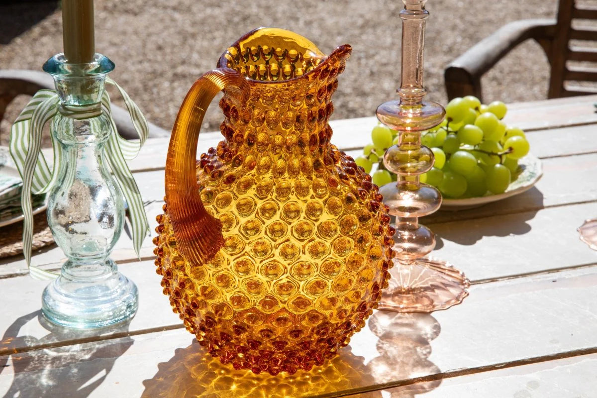 Pichet Rond 2L, Clouté Ambre, KLIMCHI