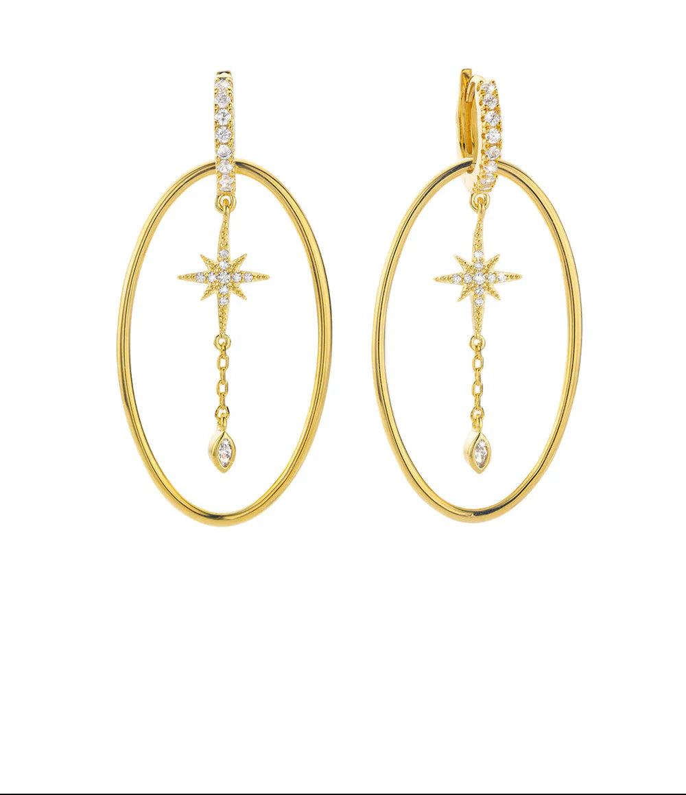 BOUCLES D'OREILLES - ROYAL DIWALI OR