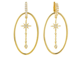 BOUCLES D'OREILLES - ROYAL DIWALI OR