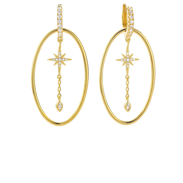 BOUCLES D'OREILLES - ROYAL DIWALI OR