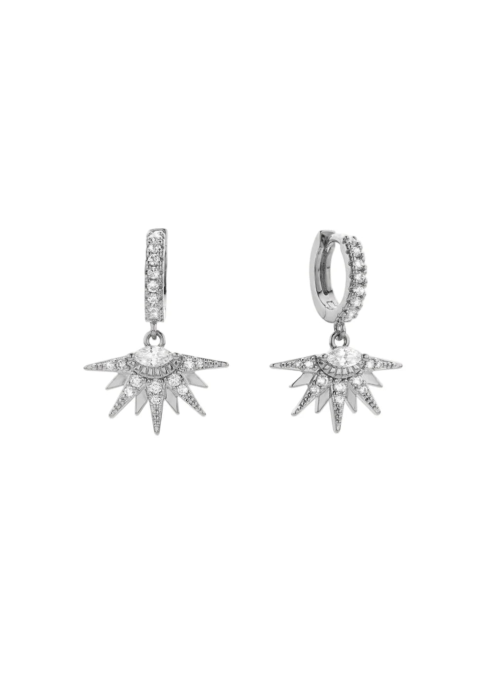 BOUCLES D'OREILLES - SUNRISE ARGENT
