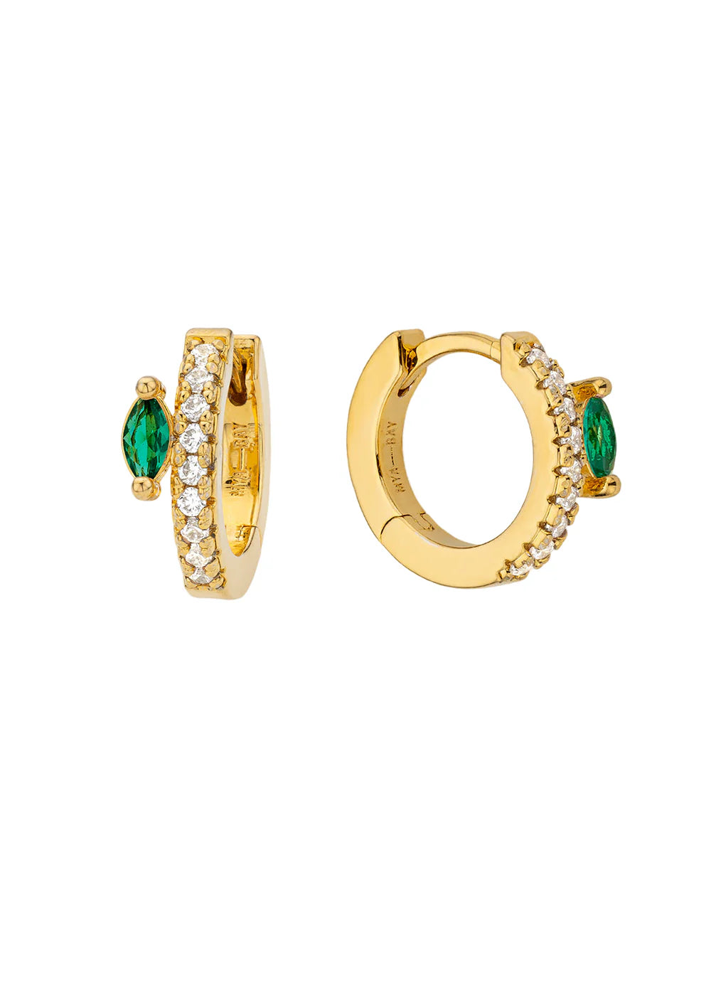 BOUCLES D'OREILLES - GREEN PRECIOUS DEHLI