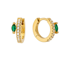 BOUCLES D'OREILLES - GREEN PRECIOUS DEHLI