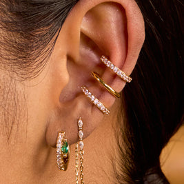 BOUCLES D'OREILLES - GREEN PRECIOUS DEHLI