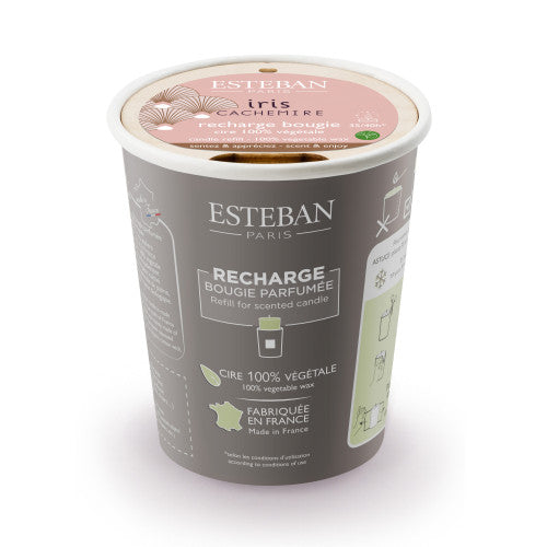 Recharge bougie 180GR - IRIS CACHEMIRE