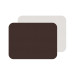 Set de table flexi, par 2, 2 tons Chocolat - White - L
