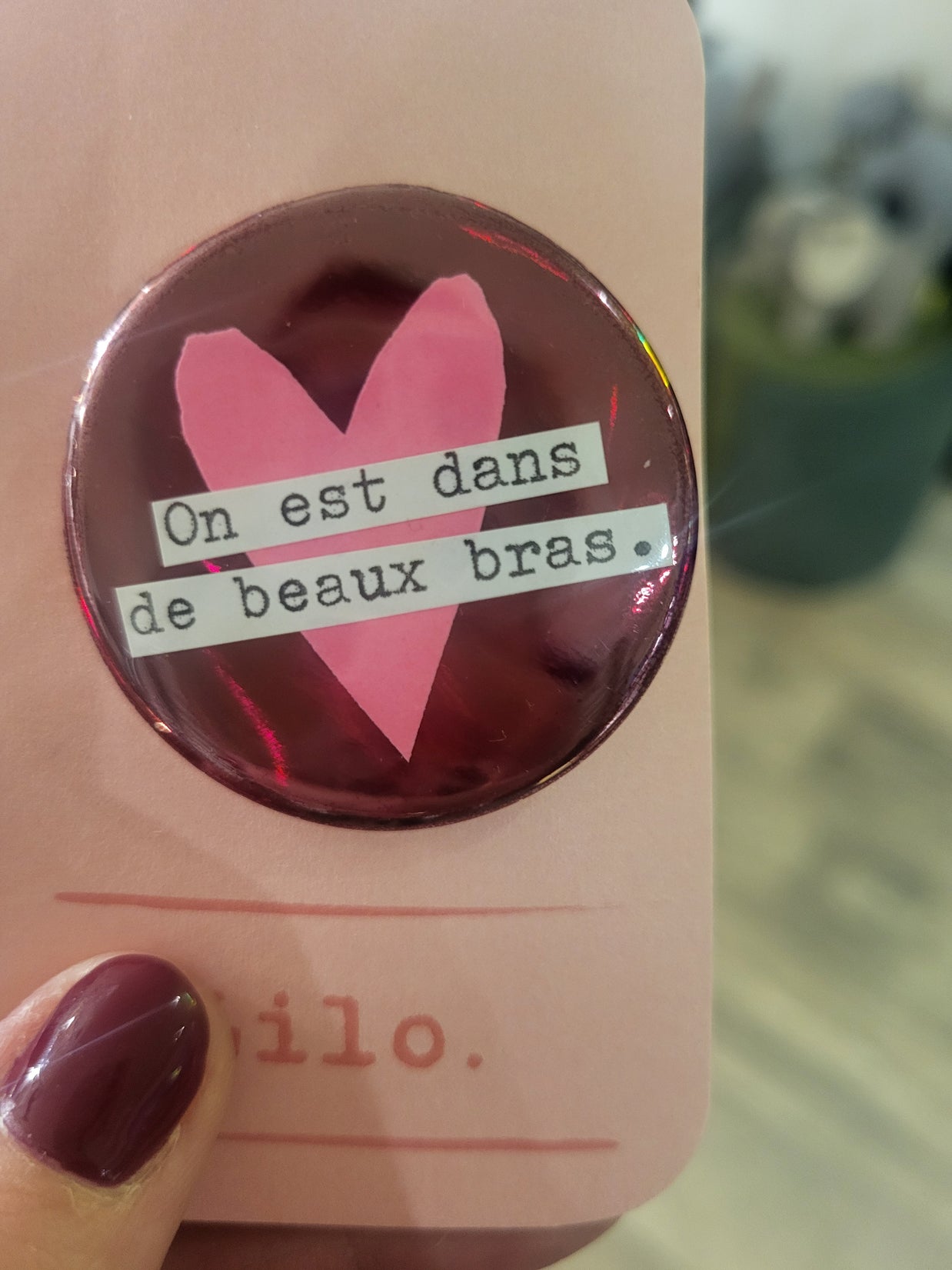 Badge Beaux bras