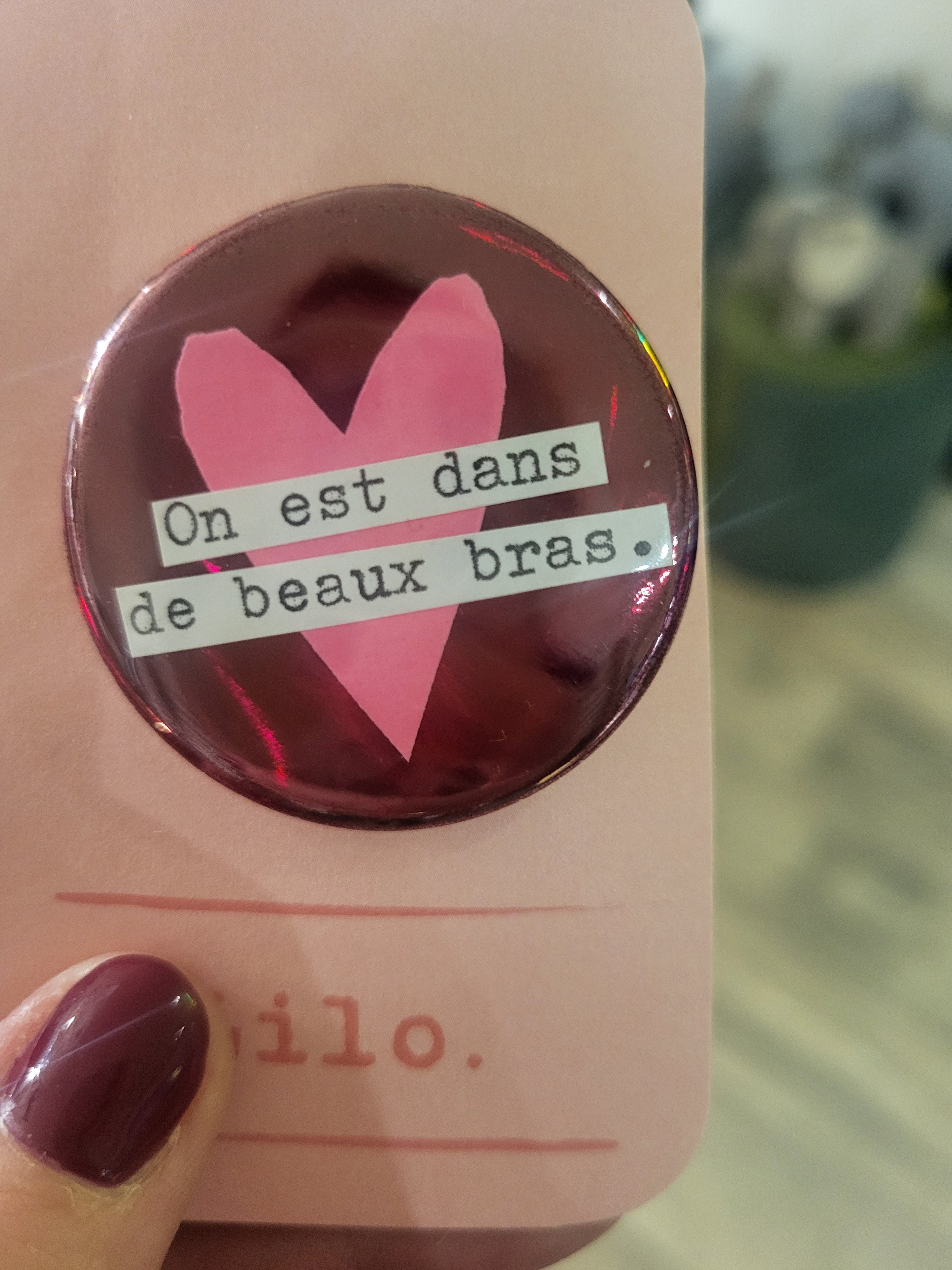 Badge Beaux bras