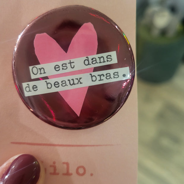 Badge Beaux bras