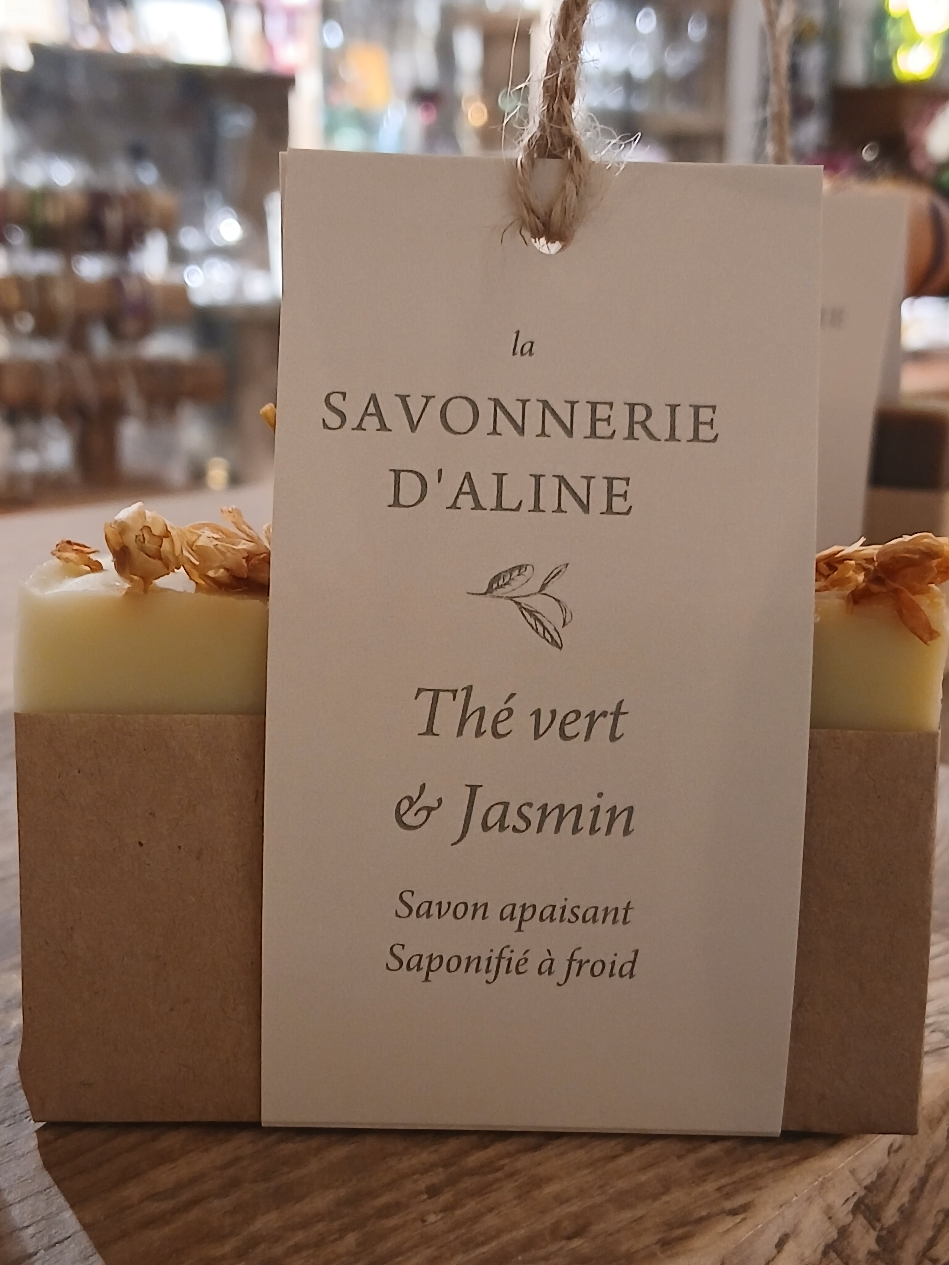 Savon Thé vert & Jasmin
