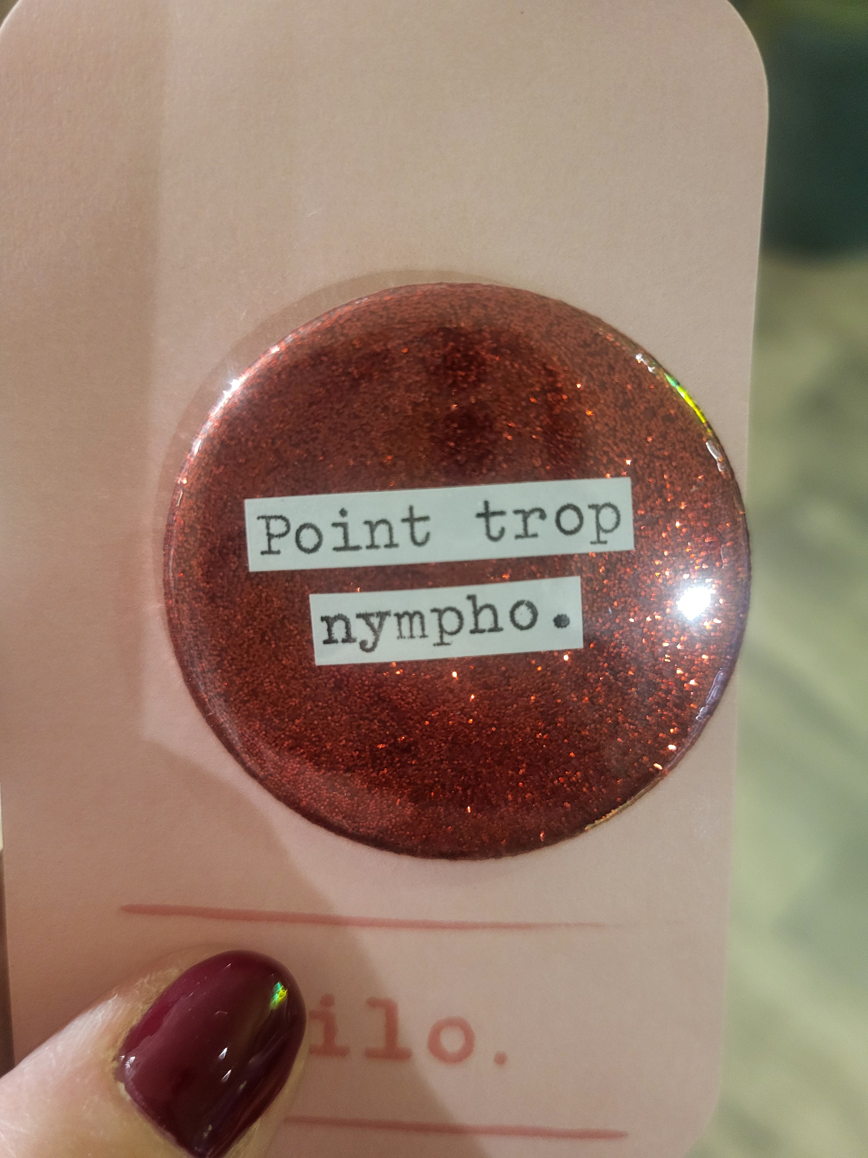 Badge Point trop