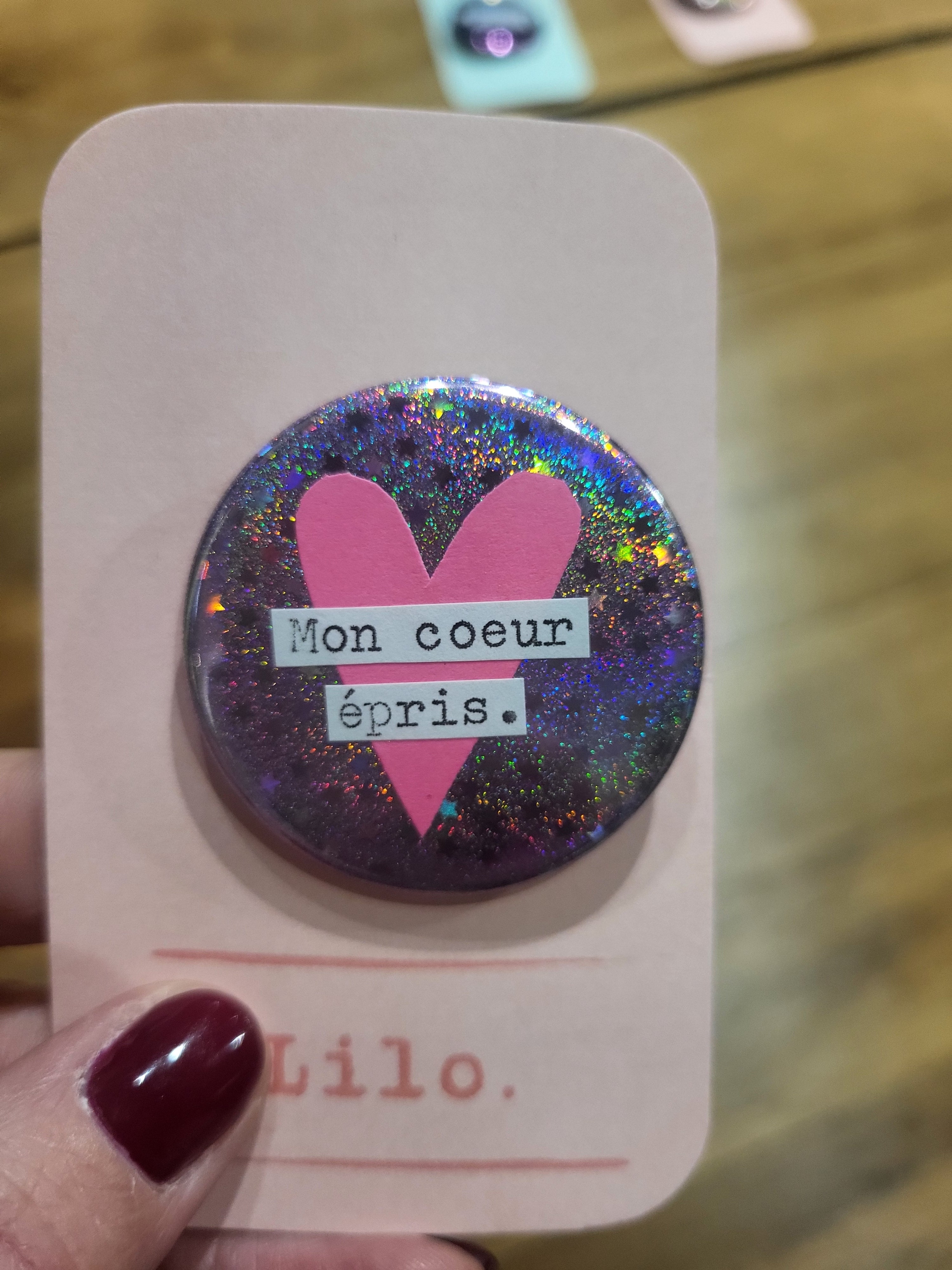 Badge Mon ❤️ épris
