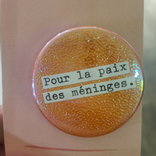 Badge Pour la paix
