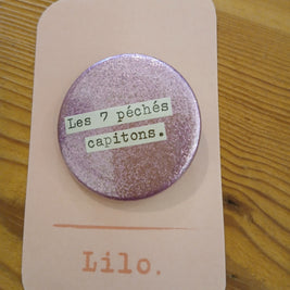 Badge Les 7 péchés