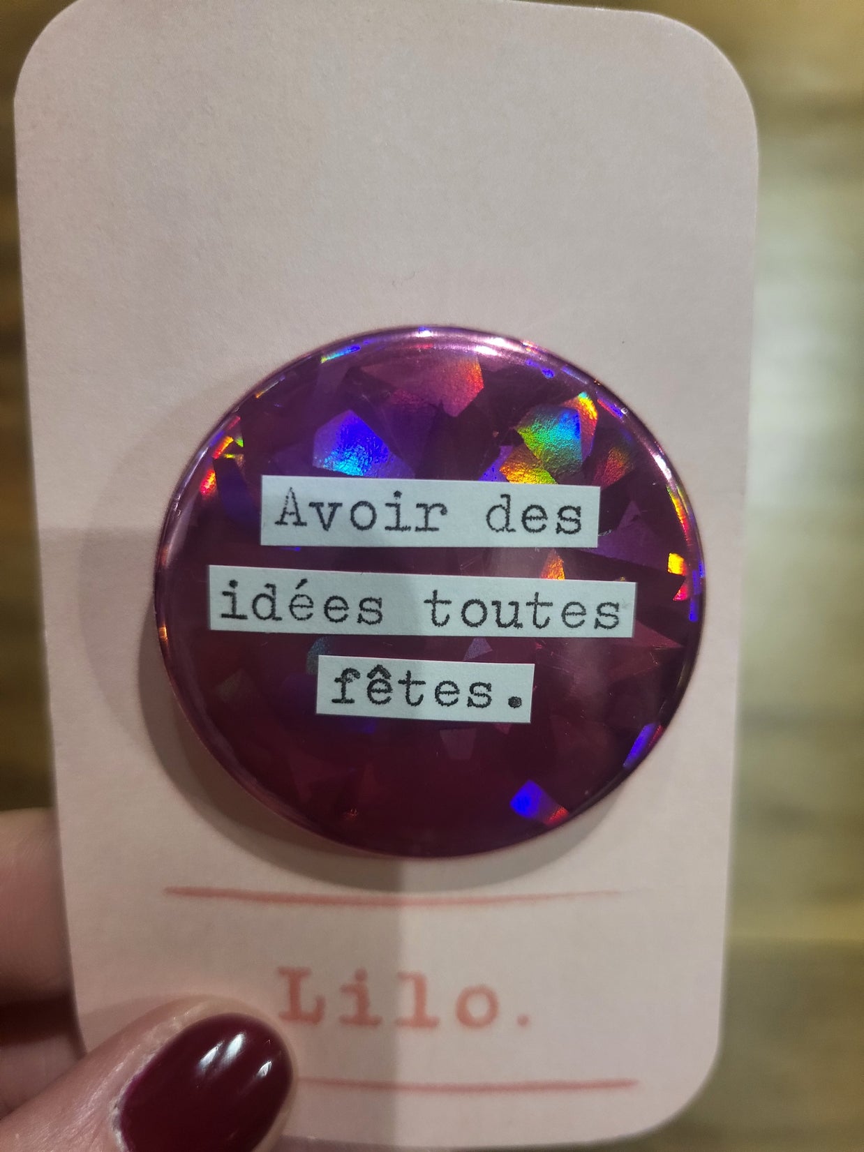 Badge Avoir des idées