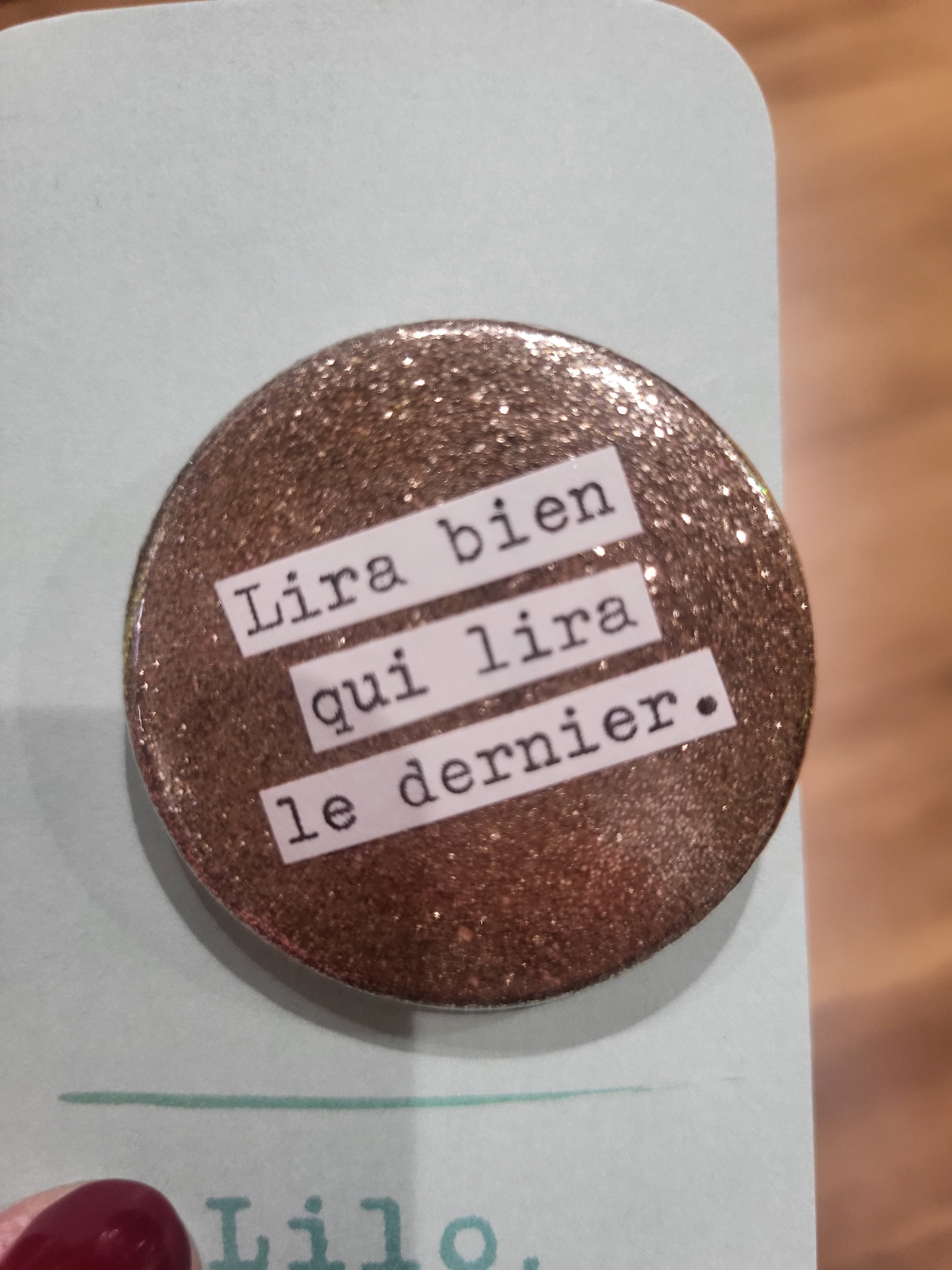 Badge Lira bien