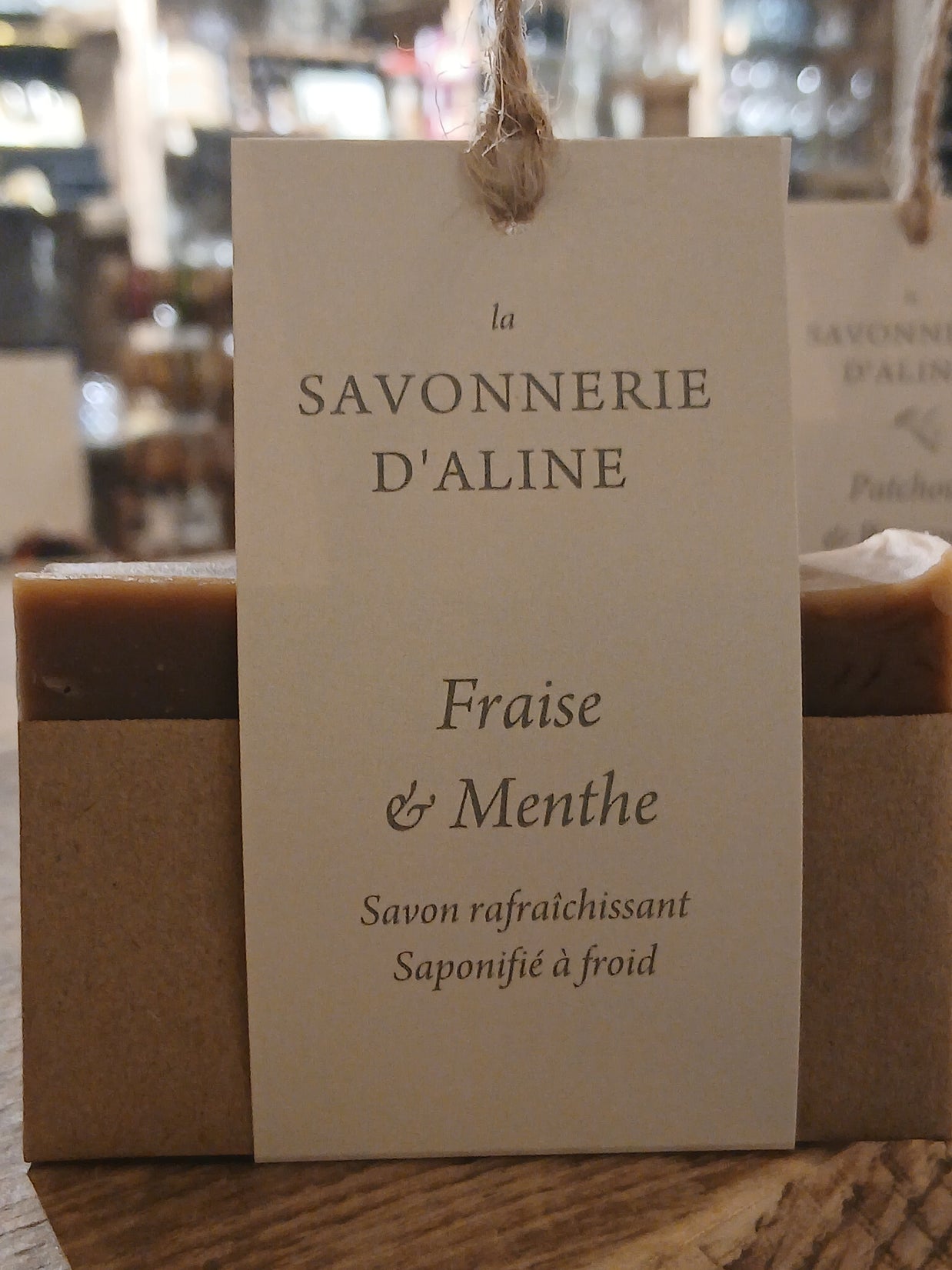 Savon Fraise & menthe
