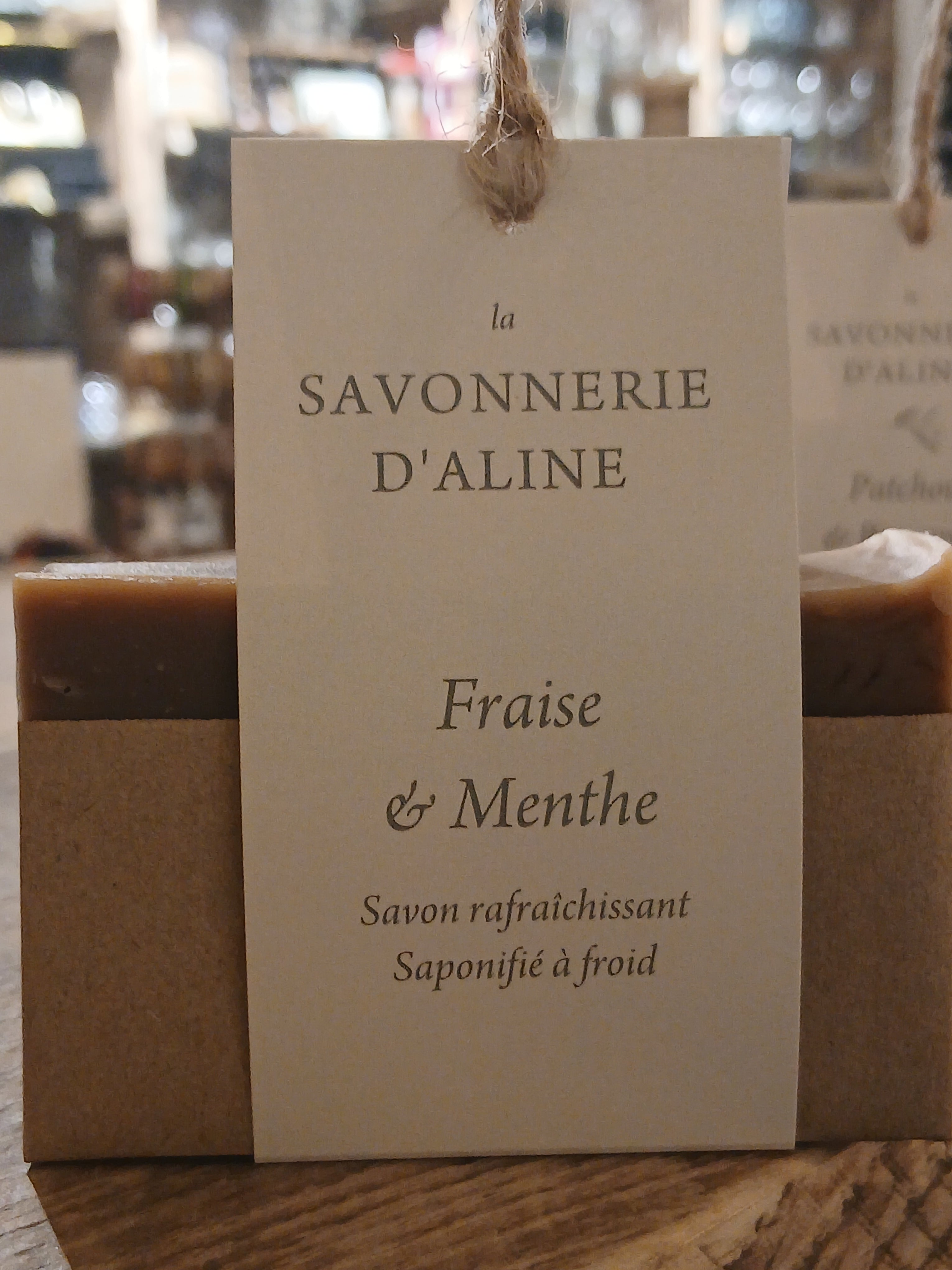 Savon Fraise & menthe