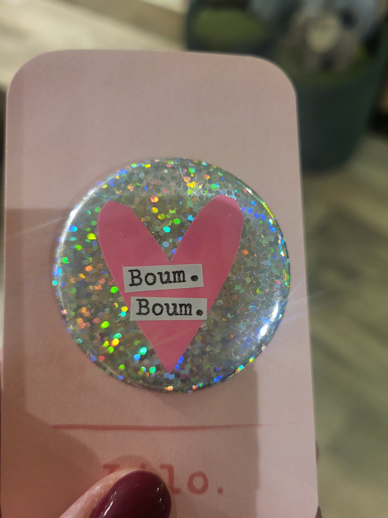 Badge Boum Boum